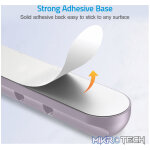 CO110 Cable Organizer Clips - 5 Bays, 4 Storage Compartments - Purple - Image 4